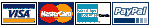 We accept Visa, MasterCard, American Express and PayPal